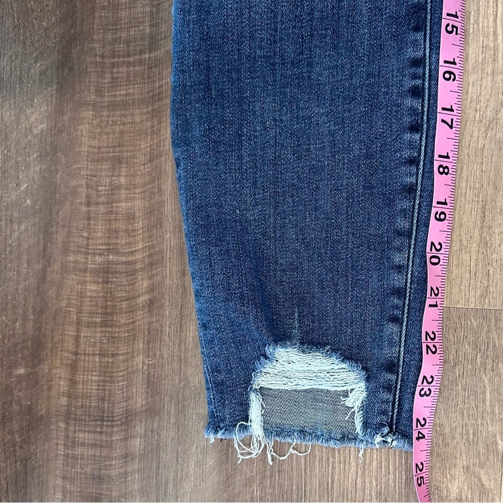 Abercrombie & Fitch Mid Rise Super Skinny Ankle Jeans Size 31 / 12 - Picture 7 of 7